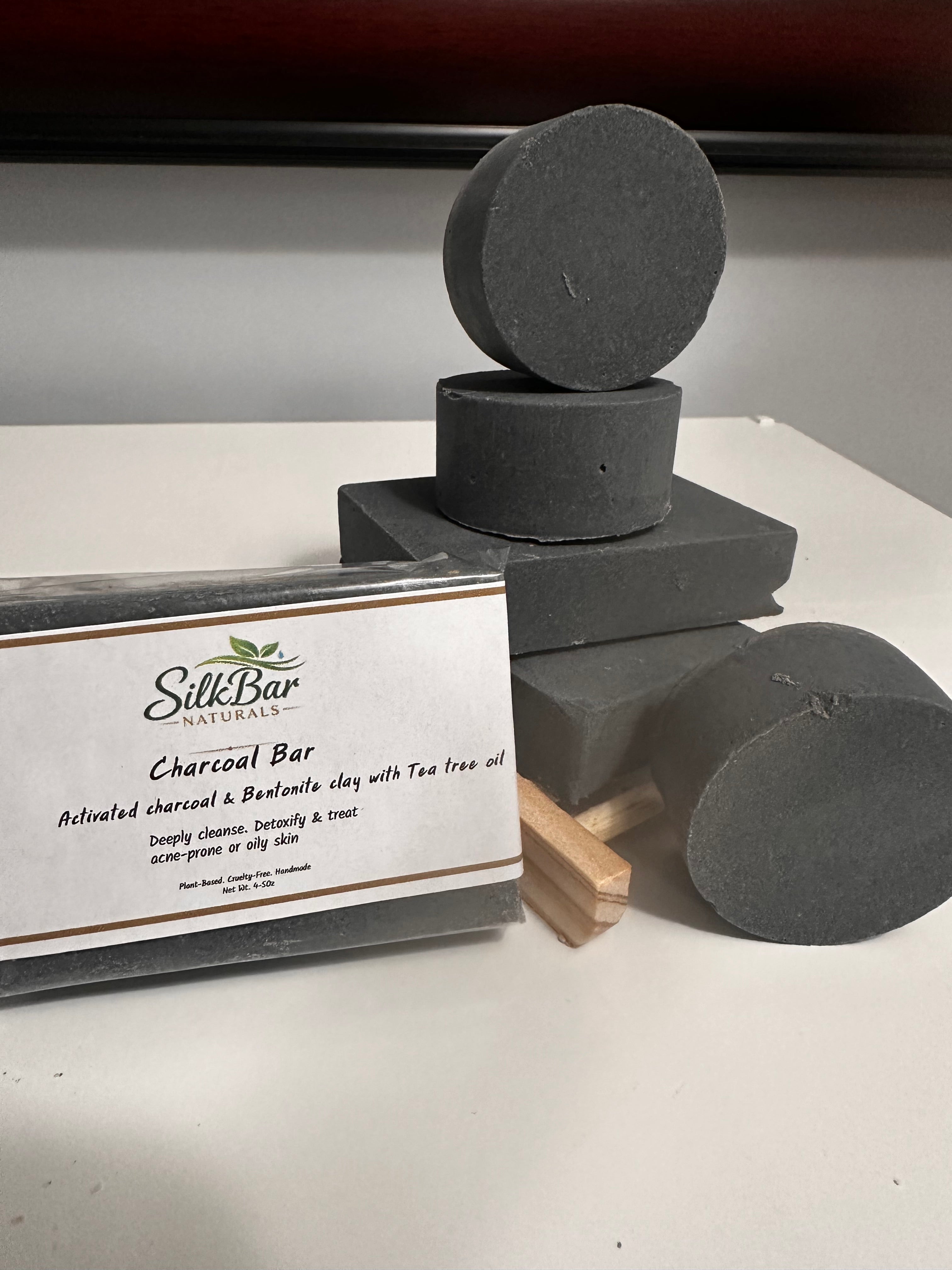 Activated Charcoal & Bentonite Clay with Tea Tree Soap Bar