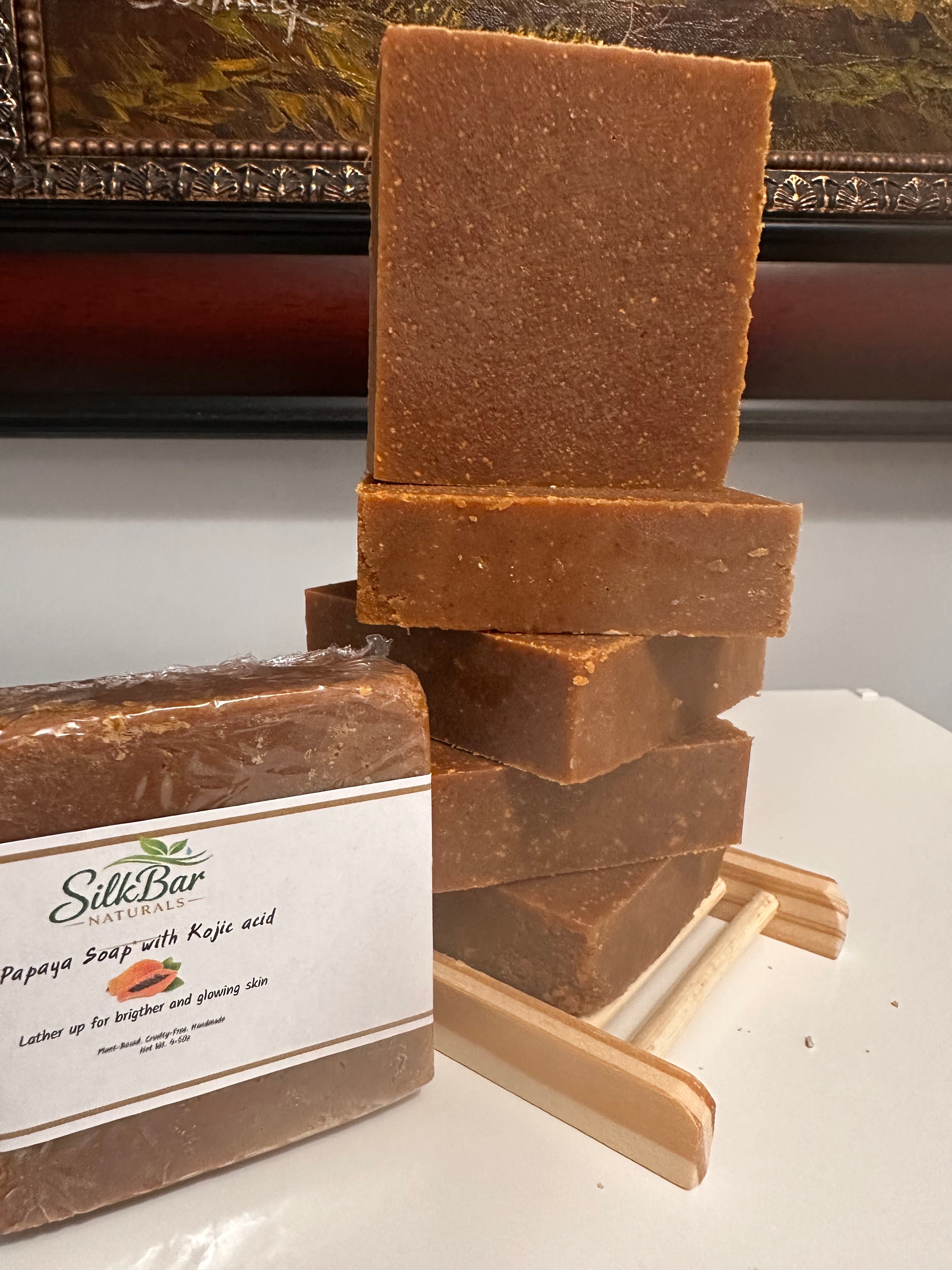 Papaya & Kojic Acid Brightening Soap Bar