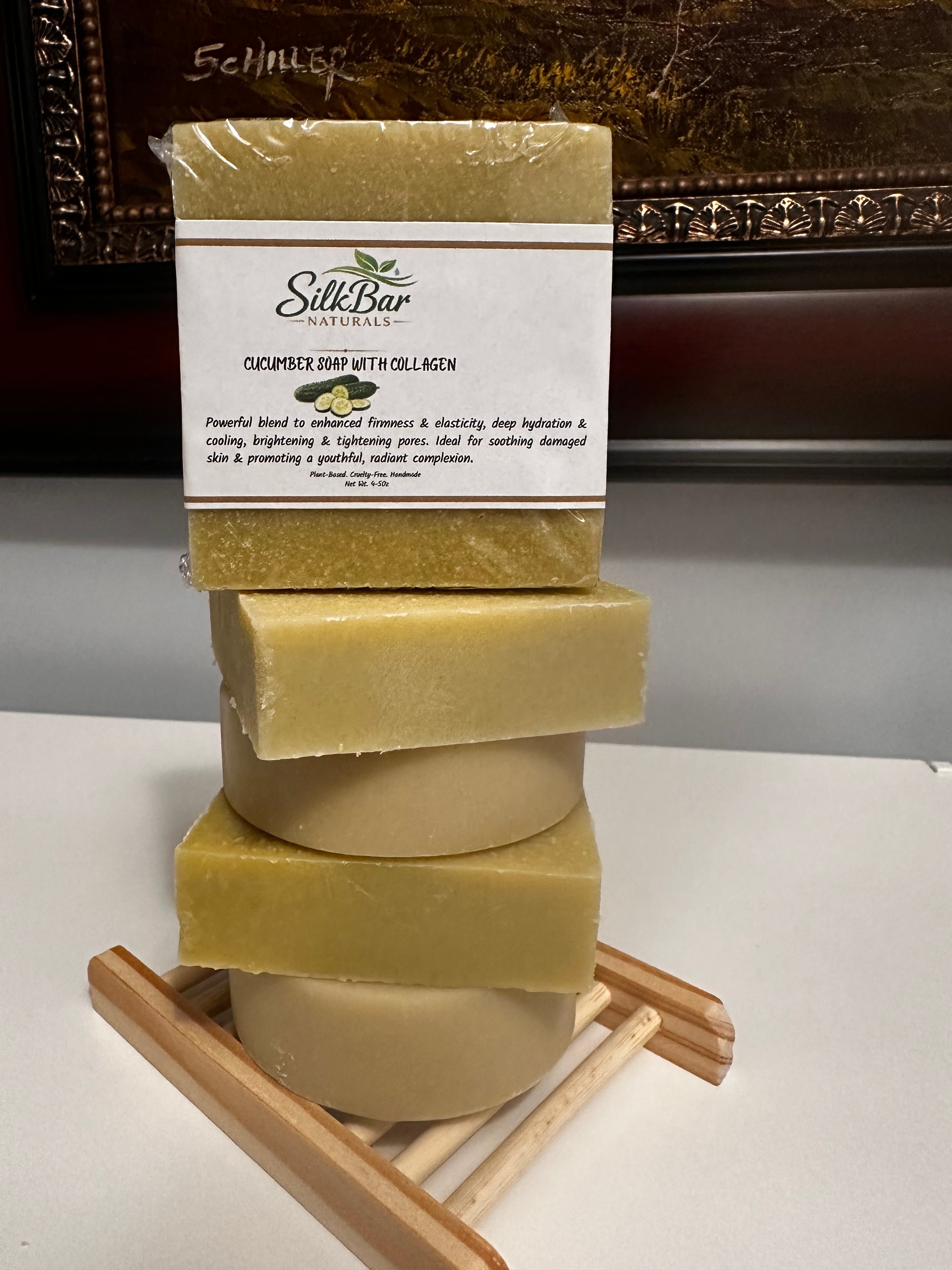 Cucumber Collagen Soap Bar
